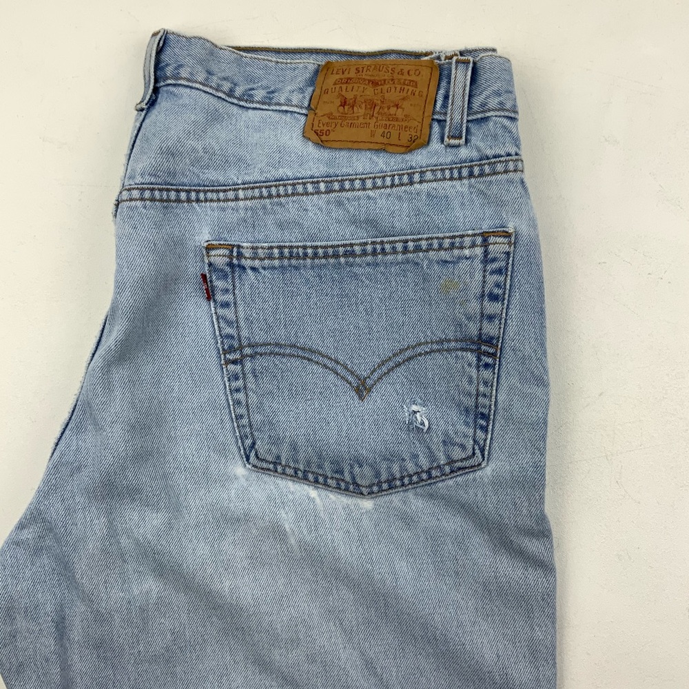 Vintage Levi’s 550 High Waist wedgie fit Jeans - Picture 2 of 9